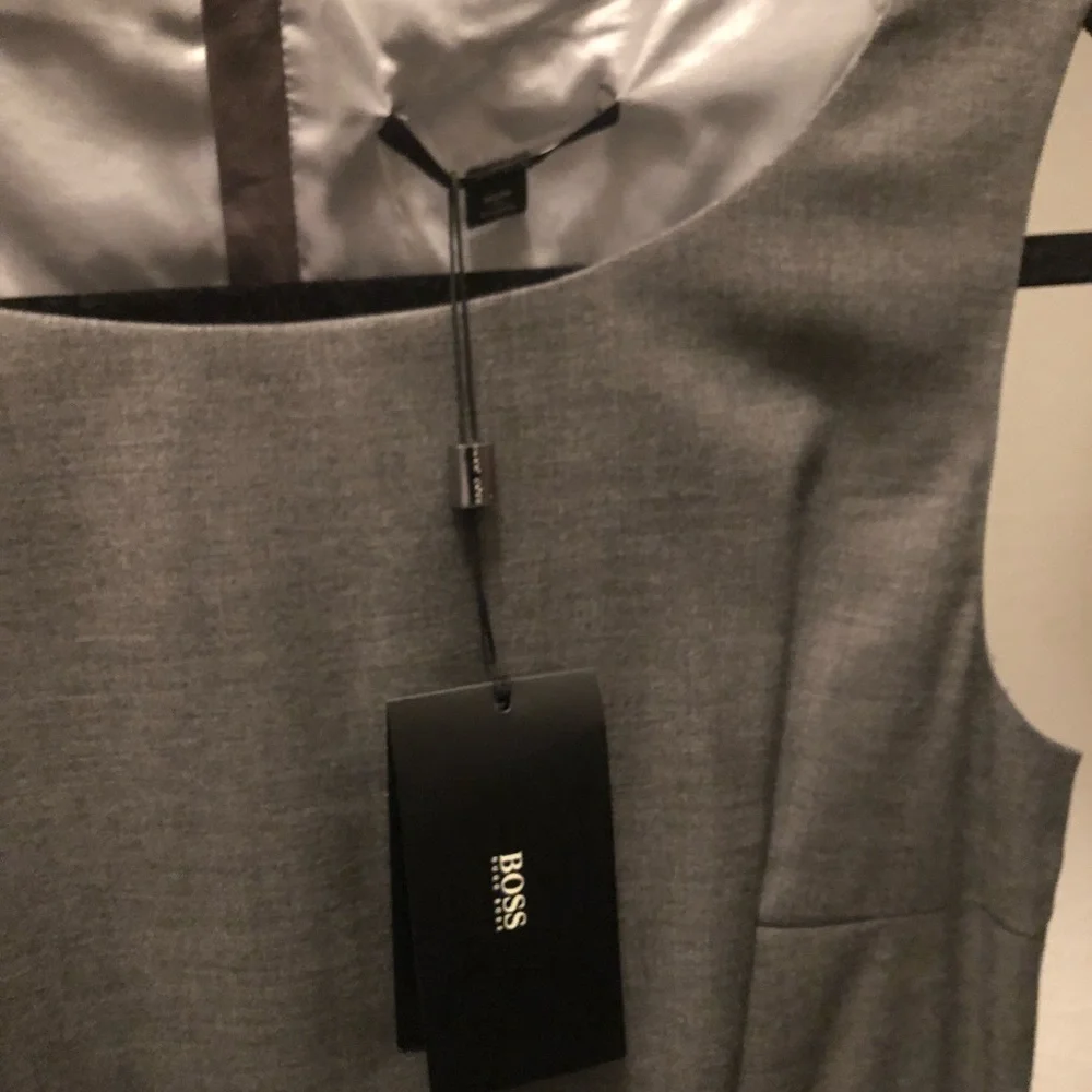 Hugo Boss Gray Sleeveless Dress - Picture 2 of 5